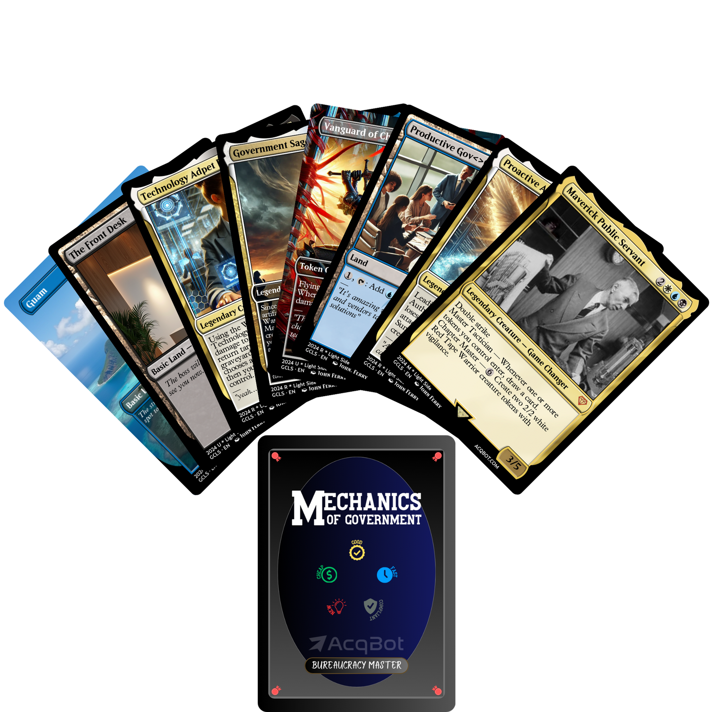 Mechanics of Government Light Side Commander Deck