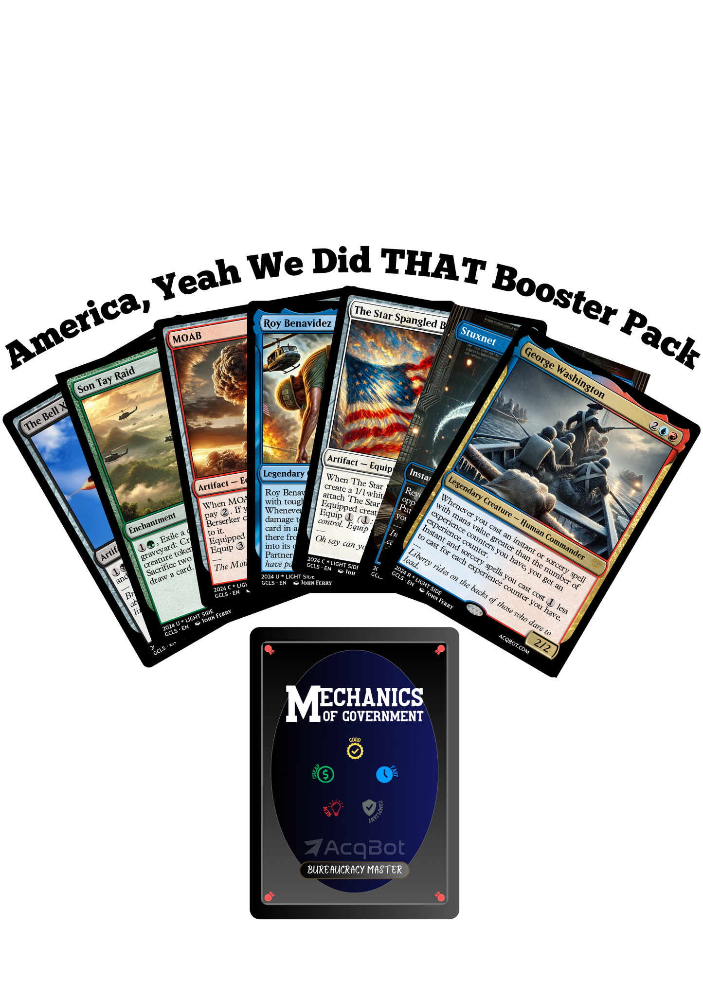 America, F*ck Yeah Booster Pack